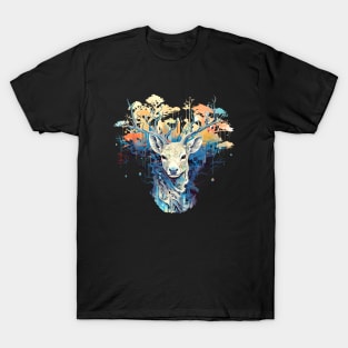 Stag Deer Animal World Wildlife Beauty Adventure T-Shirt